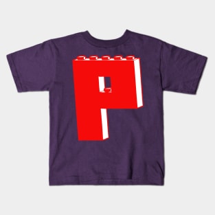 THE LETTER P Kids T-Shirt